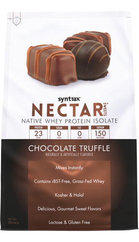 Nectar Whey Protein (907g) Chocolate Truffle Syntrax