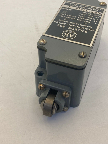 Allen Bradley 802-pasj218 Precision Limit Switch Roller Bbd