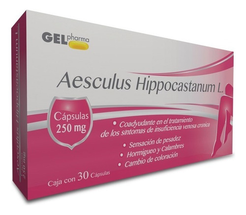 Aesculus Hippocastanum ( Castaño De Indias) C/30 Gelpharma