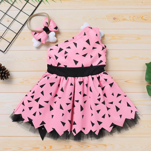Disfraz De Picapiedra Para Bebés Y Niñas, Cuevas, Cosplay De