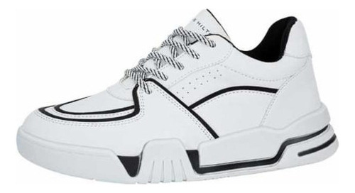 Tenis Dama Casual Paris Hilton 1255 Color Blanco/ Negro