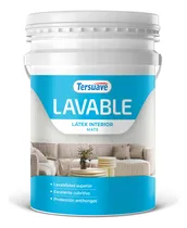 Comprar Pintura Tersuave latex lavable acrílico color blanco mate 20L