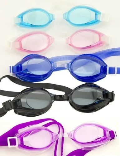 Gafas Agua Ajustables Natacion Cubre Ojos Anti-empañante 