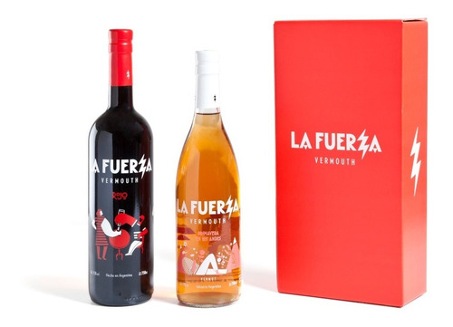 Imagen 1 de 8 de Caja 2 Botellas La Fuerza Mix (1 Rojo + 1 Primavera)