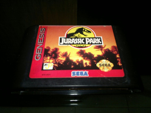 Jurassic Park Para Sega Genesis,funcionando Perfecto