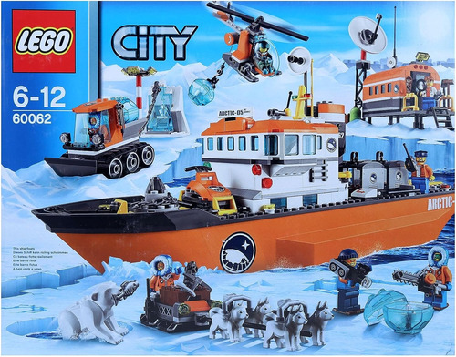 Lego Barco Para Romper El Hielo 60062