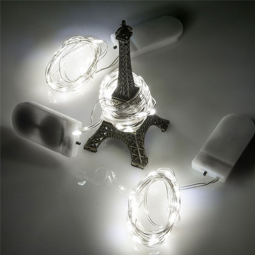 Lámpara Usb De Alambre De Cobre Con Flores Para Decoración N