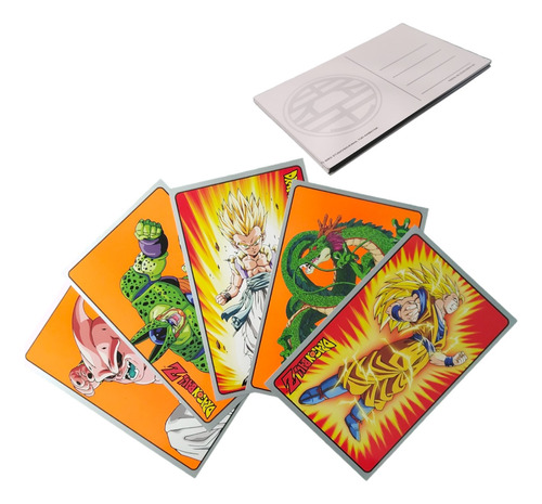 Pack X20 Postales Coleccionables Dragon Ball Z Originales