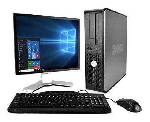 Imagem 6 de 10 de Cpu Dell 380 Optiplex Core 2 Duo 4gb 500gb Wifi + Monitor 17
