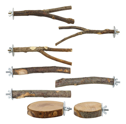 Parrots Perches Stand Bird Play Gimnasio Juguete Periquitos
