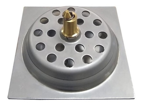 Rejilla Click Clack Acero Inox 10 X 10 Anti Olores Insectos