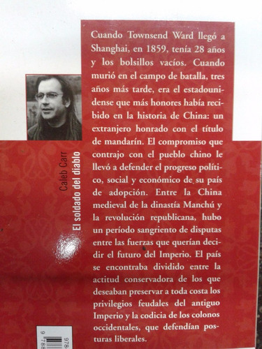 Imagen 2 de 2 de El Soldado Del Diablo * Caleb Carr * Byblos *