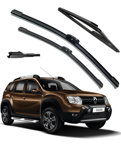 3 Plumas Limpiaparabrisas Renault Duster 2018 2019 2020