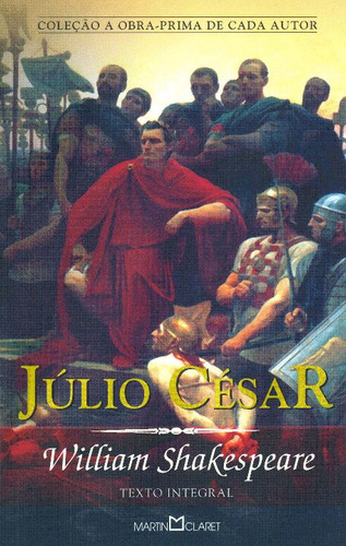 Libro Julio Cesar Martin Claret De Shakespeare William Mar