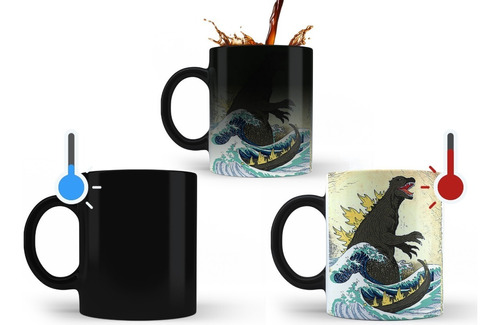 Godzilla Taza Magica Tu Propio Estilo