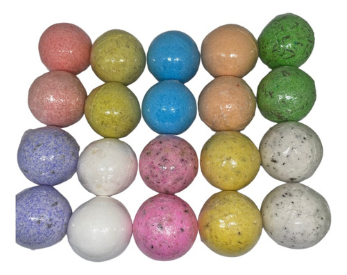 Bath Bombs 20 Pzas De 30gr Para Pedicura/spa