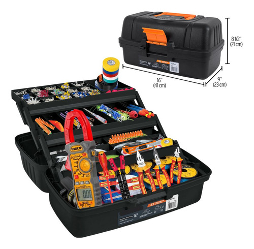 Kit Dieléctricos, Alicates, Desarmadores, Caja De Electricis