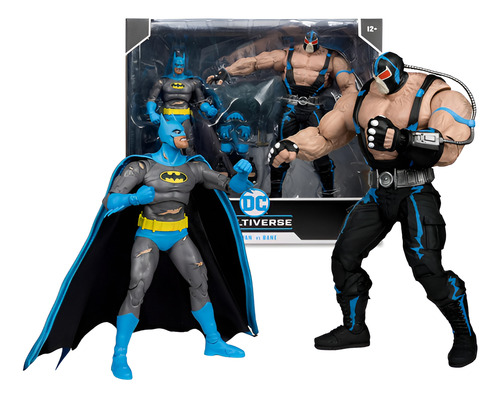 Figura Articulada 17148 Batman Vs Bane Mc Farlane 18cm Dc
