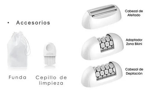 Imagen 3 de 4 de Depiladora Electrica Ga.ma Italy Professional Skin Pro Go 2