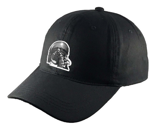 Gorra Clasica Algodón Negra Fuerza Aerea R3