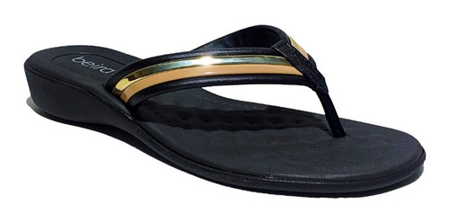 Ojota Beira Rio Black