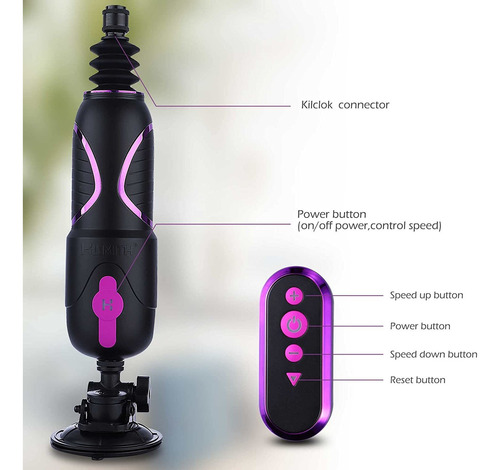 Hismith Premium Sex Machine Pro Traveler 2.0 Con Adaptador V