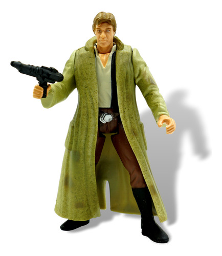 Star Wars Power Of The Force Frame Han Solo Endor Loose