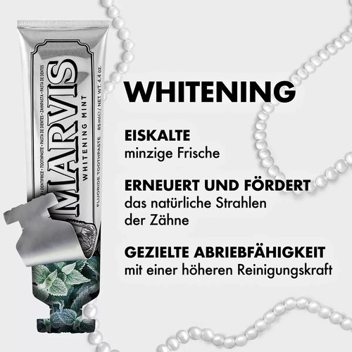 Marvis Pasta De Dientes Menta Blanqueadora 75 Ml