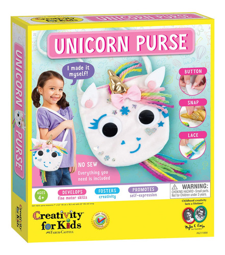 Creativity For Kids Bolso De Unicornio  Crea Una Bolsa De Un