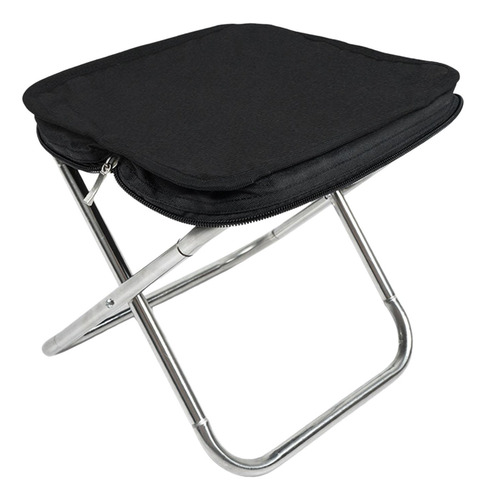 Taburete Plegable Para Acampar Taburete Portátil Azul