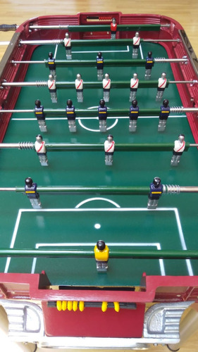 Metegol Estadio Profesional Linea Pesada Metal Retro 1-2-5-3