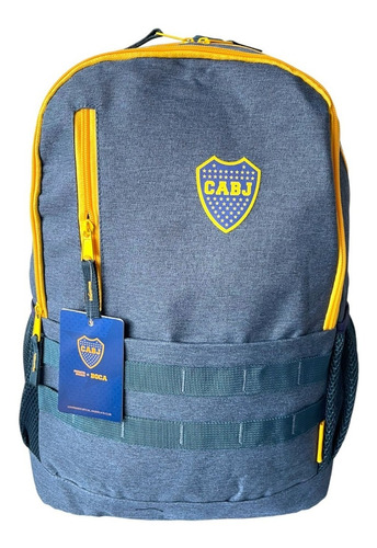 Mochila Grande Boca Juniors Futbol Escolar Urbana Oficial