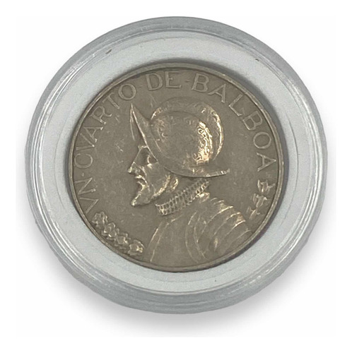 Antigua Moneda De 1/4 Balboa De Panamá Continente Americano (Usado)