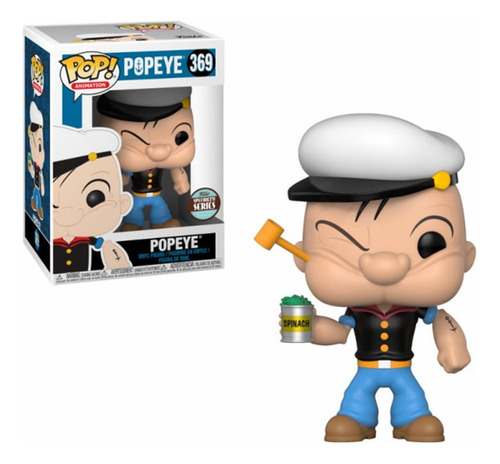 Funko Pop Popeye 369 Figura De Vinilo Original 