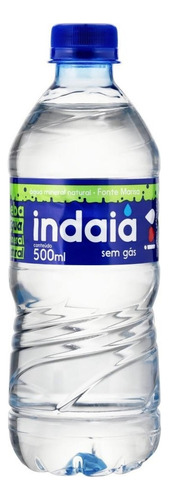 Água mineral Indaiá  sem gás   garrafa  500 mL  
