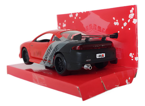 Auto Colección Mitsubishi Eclipse Escala 1/32 Metal Jada