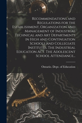 Libro Recommendations And Regulations For The Establishme...