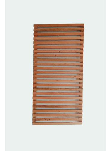 Jardim Vertical Madeira 75 X 70 Modular 1 Unid Horta Treliça