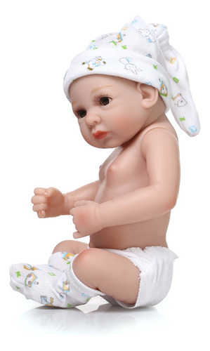 Muñeca Bebé Renacida Juguetes 10 25cm Cuerpo Completo De Vi