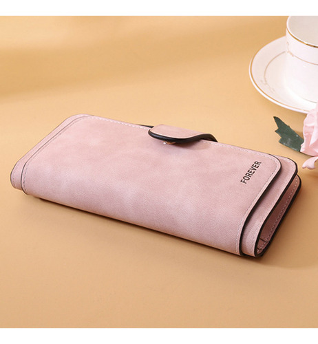 Tarjetero Tipo Bolso De Mano, Material De Poliuretano, Opcio
