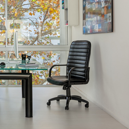 Imagen 9 de 10 de Sillón De Oficina Diseño Mandarin Black Respaldo Alto