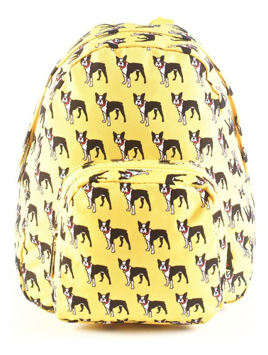 Mochila 25 Cm Pet Friends Boston Teen Amarilla 91203a 