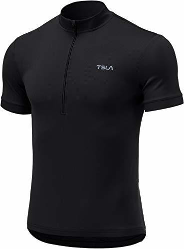 Camisa De Ciclismo Tsla Para Hombre, Triatlón, Ciclismo, Tra