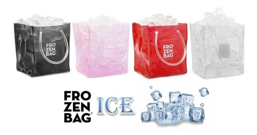 Imagen 3 de 3 de Frapera Plegable Portatil Para Hielo Frozen Bag Ice