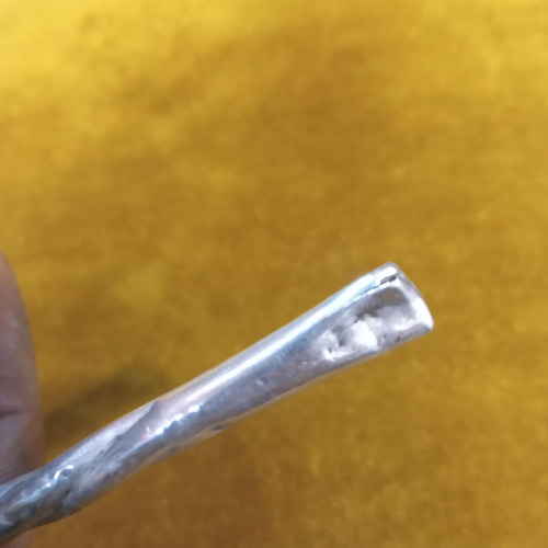 Bombilla De Plata Antigua Sellada Y Probada Criolla Colonial Plata (Usado)