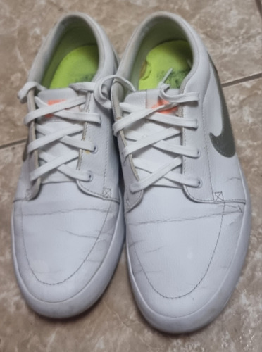 Zapatillas Mujer Blancas Marca Nike Clásicas, Talla 7usa 37.