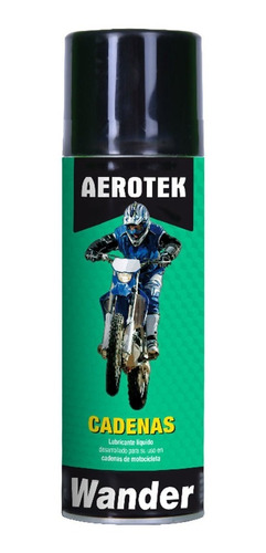 Pack X 6 Lubricante Cadena 240cc Wander Aerotek Moto Bici