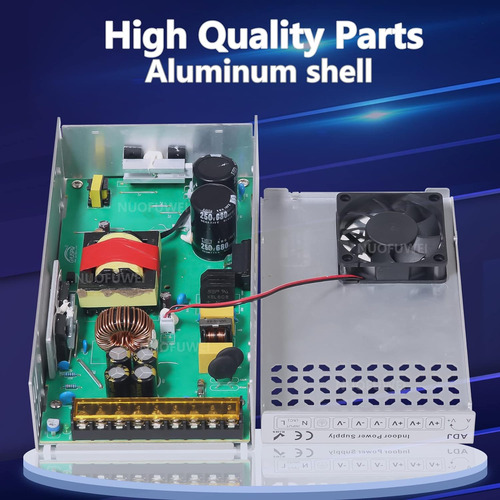 Dc 24v 25a 600w Fuente De Alimentación Transformador 1...