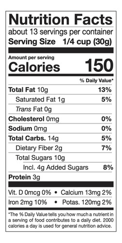 Mix De Frutos Secos Sin Gluten Power Up Mega Omega 397 G