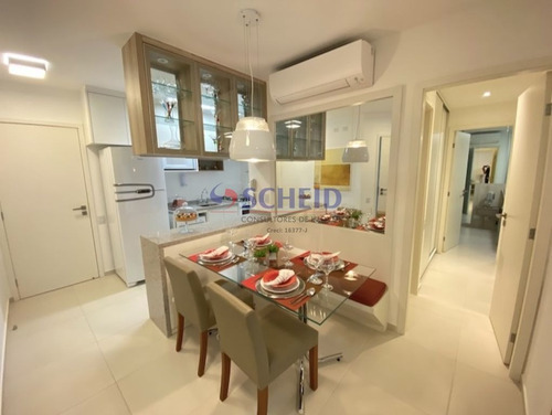 Imagem 5 de 15 de Costa Amalfitana R. Albuquerque Sousa Muniz 216 Apartamento 65m2 Pronto Morar Com Piso E Armários - Mr73191